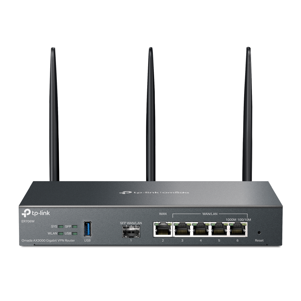 TP-LINK VPN ROUTER, GbE(4), WAN, GbE/WAN(6), 5YR WTY