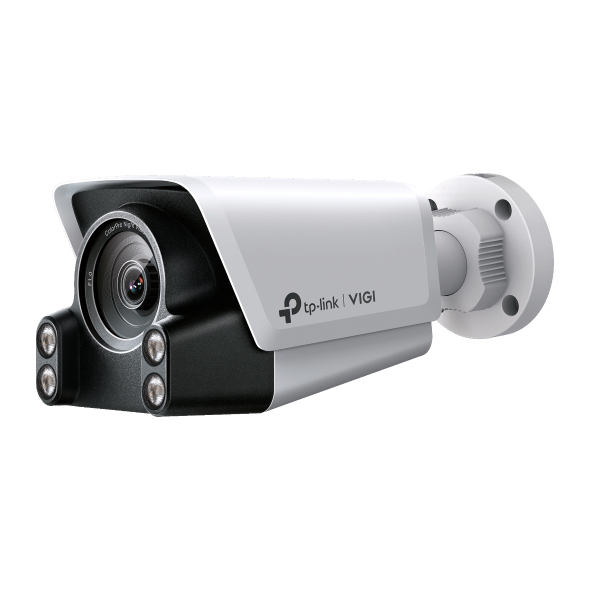 TP-LINK VIGI C340 BULLET CAMERA, 4.0MM, 4MP, IR, 10/100, IP67, AUDIO, MicroSD, METAL, 3YR