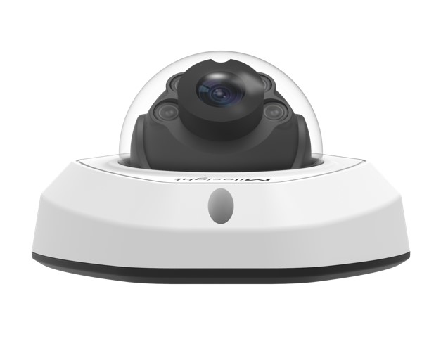 MileSight 8MP Vandal-Proof Mini Dome Camera, Fixed Lens, 30m IR Distance, PoE, IP67, IK10