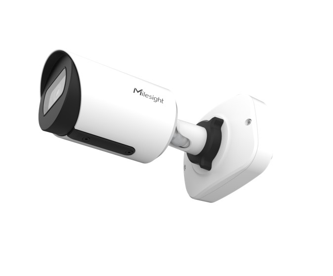 MileSight 2MP Weather and Vandal-Proof Mini Bullet Camera, Fixed Lens, 30m IR Distance, PoE, IP67, IK10