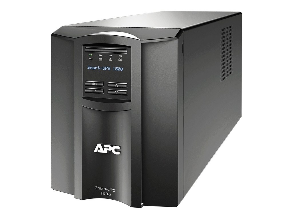 APC SMART UPS (SMT), 1500VA, 230V, LCD, TOWER WITH SMART SLOT - 3YR WTY