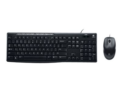 [920-002693] LOGITECH MK200 WIRED MEDIA KEYBOARD AND MOUSE COMBO - 3YR WTY