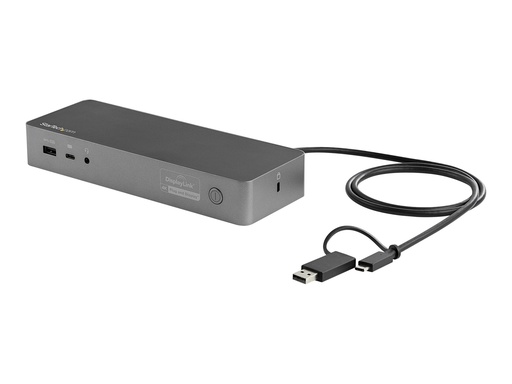 [DK30C2DPEP] STARTECH USB-C USB-A HYBRID 4K DOCK, DUAL DISPLAY, DP(2), HDMI(2), USB(3), 100W, 3YR