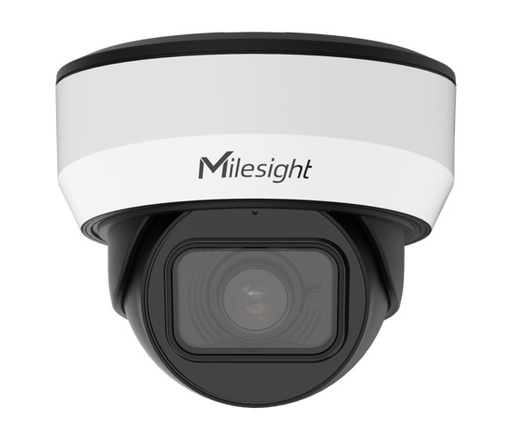 [NMS-C2MPDME-WMRFD] MileSight 2MP Weather-Proof Turret Dome Camera, Motorised Lens, 50m IR Distance, PoE, IP67, IK10